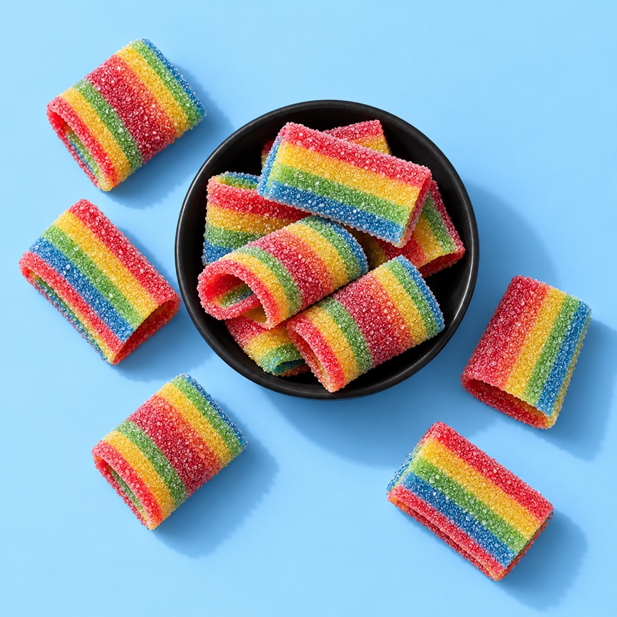 Gummy Rainbows — antes